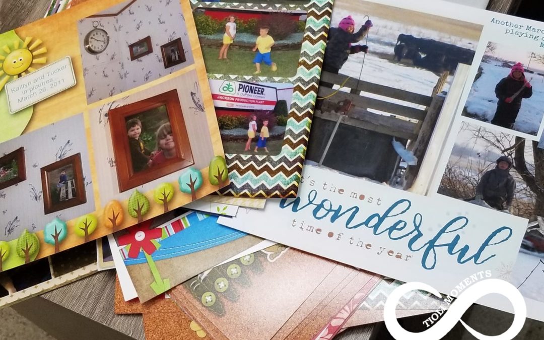 Scrapbooking physical and digital options