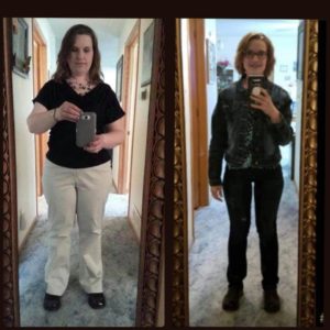 Kathy Micheel before and after