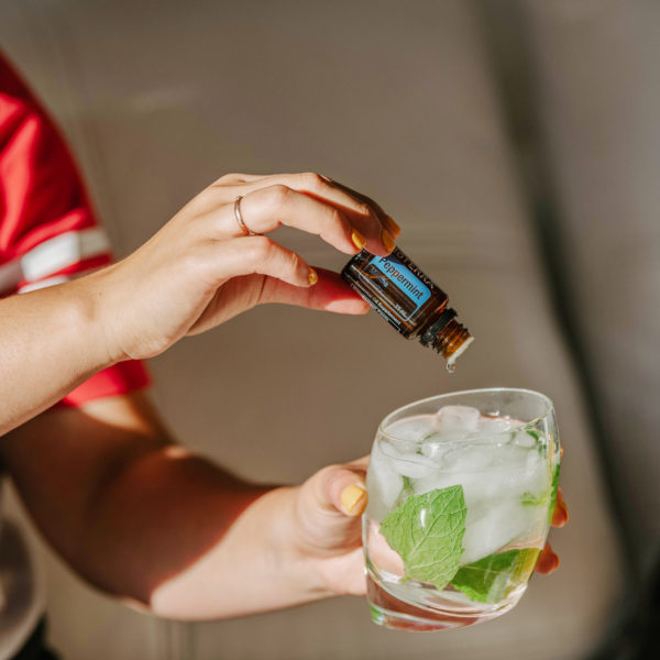 DoTerra Peppermint - Cold Drink - Healthy Living - TIOLI Moments