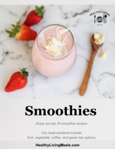 Smoothie Recipe Pack Healthy Living Meals by TIOLI Moments