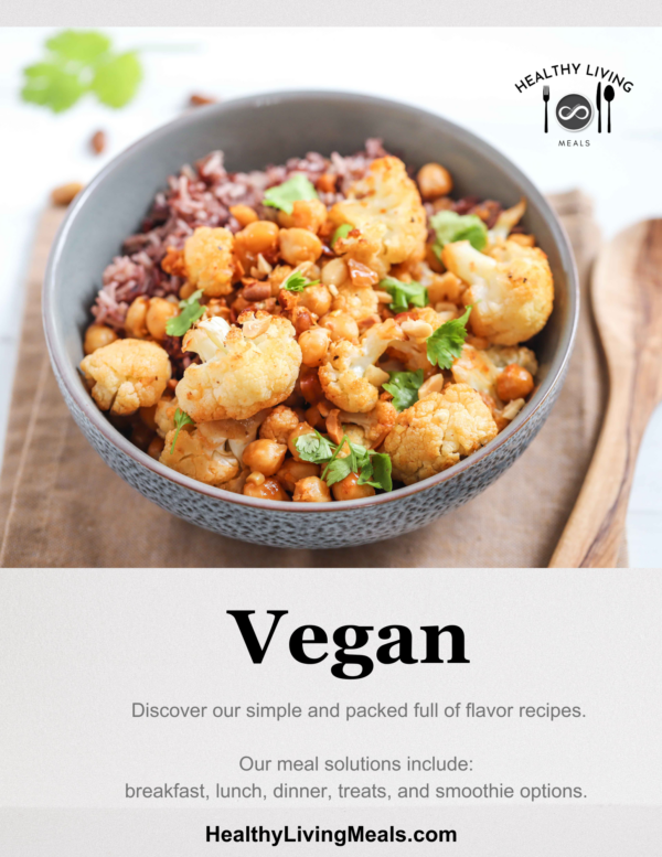 Vegan Recipe Pack Healthy Living Meals by TIOLI Moments