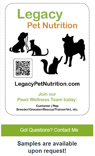 Legacy Pet Nutrition - join to work from home - TIOLI Moments