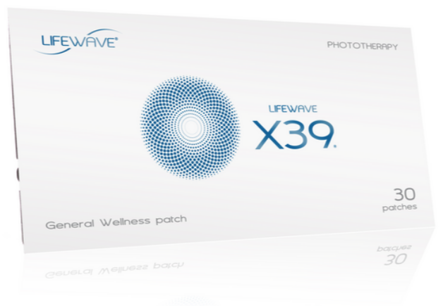 LifeWave - X39 30-day supply - TIOLI Moments - Image of the packaging