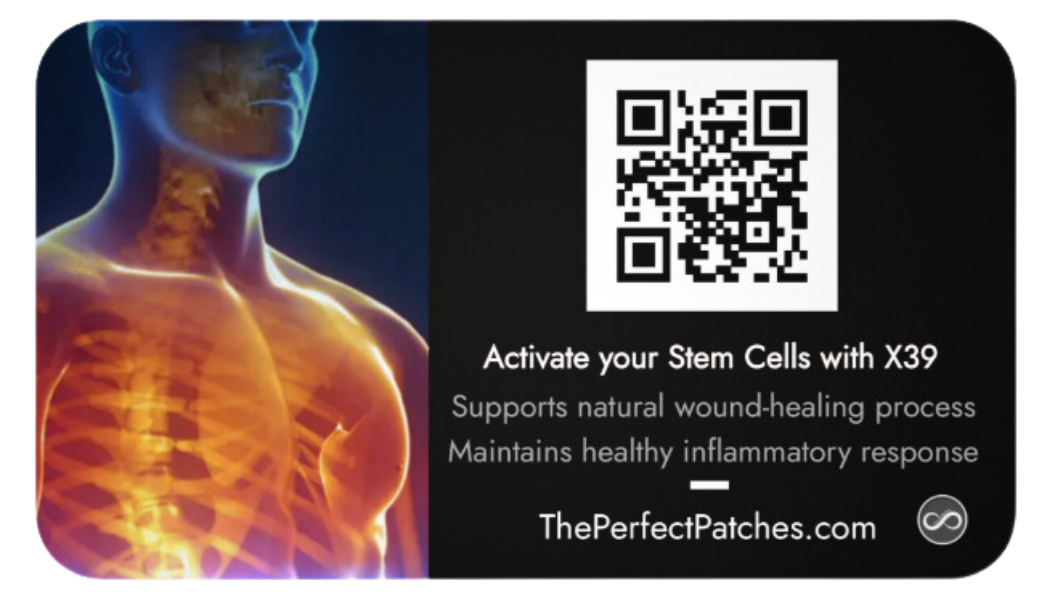 Activate your stem cells with the x39 patch - TIOLI Moments