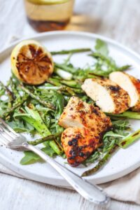 grilled-lemon-chicken-salad- Healthy Living Meals - TIOLI Moments