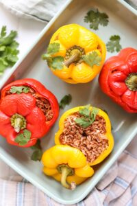 mexican-stuffed-peppers-Healthy Living Meals