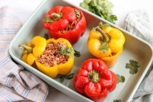 mexican-stuffed-peppers-simple-recipe - TIOLI Moments