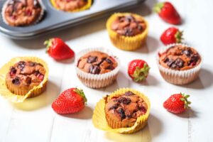 strawberry-protein-muffins-7 Strawberry Protein Muffins - Healthy Living Meals - TIOLI Moments