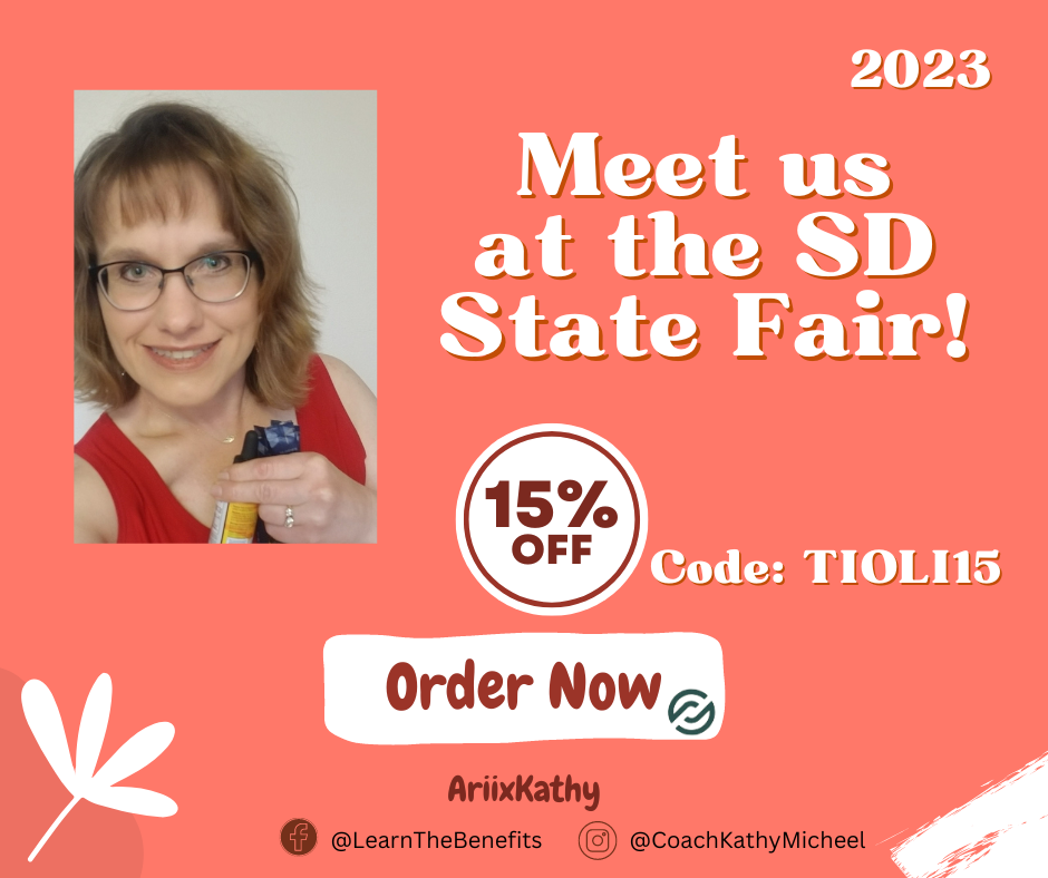 AriixKathy.com - SD State Fair 2023 - hormone drops and drink packet